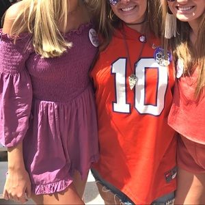 Lavender Smocked Romper